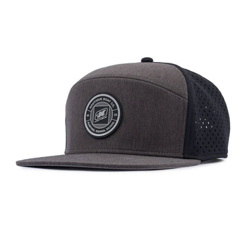 Nautique Melin Trenches Cap - Heather Charcoal / Black (Black Patch)