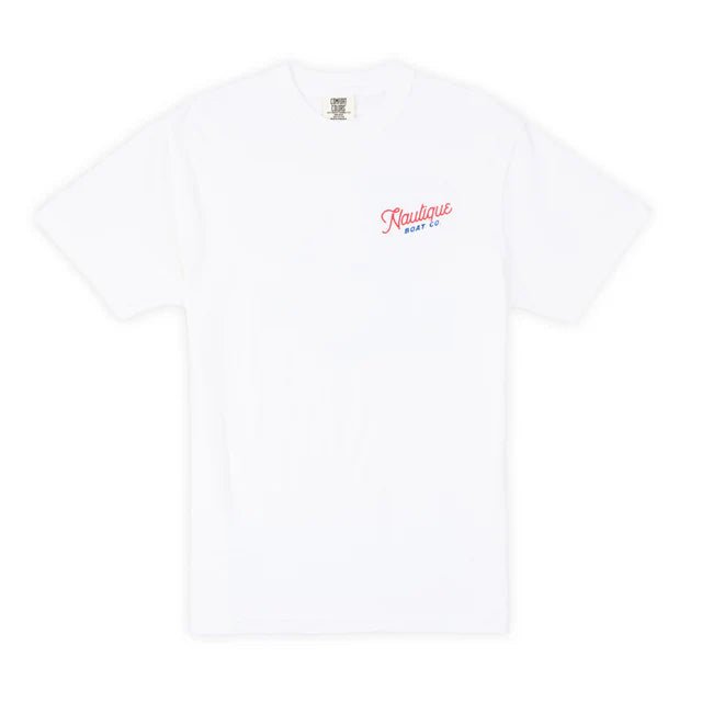 Nautique Patriotic Skiers SS Tee - White