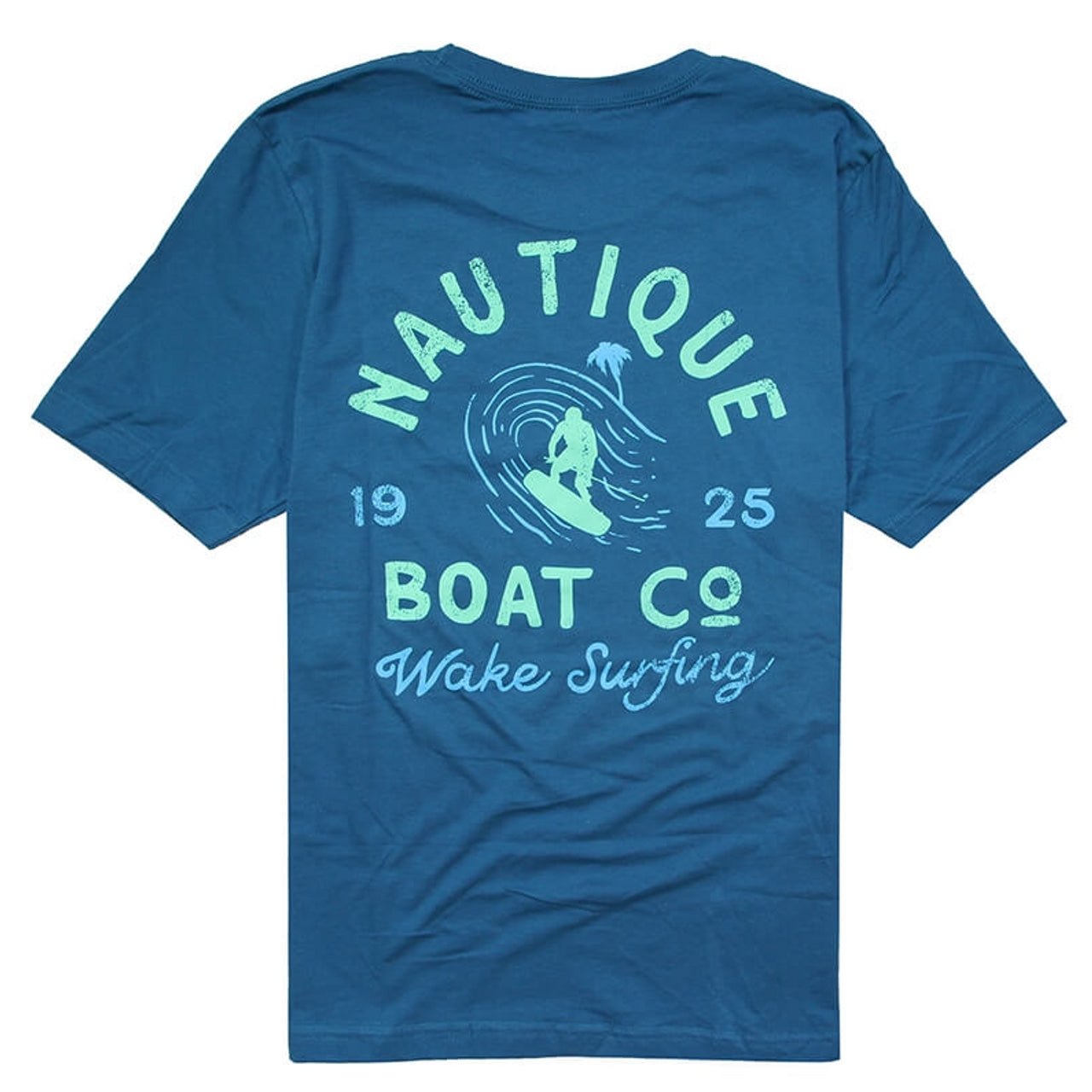 Nautique Wake Surfing Tee - Deep Teal