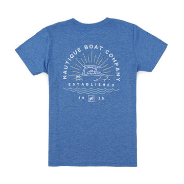 Nautique Youth Aura SS Tee - Blue