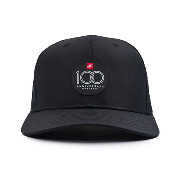 100th Anniversary Nylon Performance Cap - Black