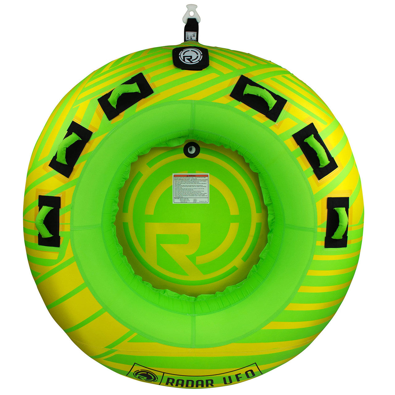 2022 Radar UFO 2-Person Tube - Yellow/Green