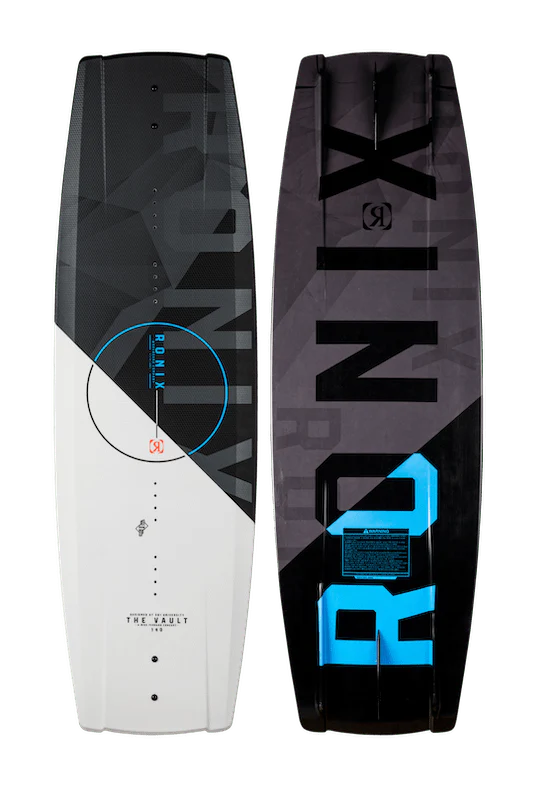 2024 Ronix Vault Wakeboard - Textured White/Black