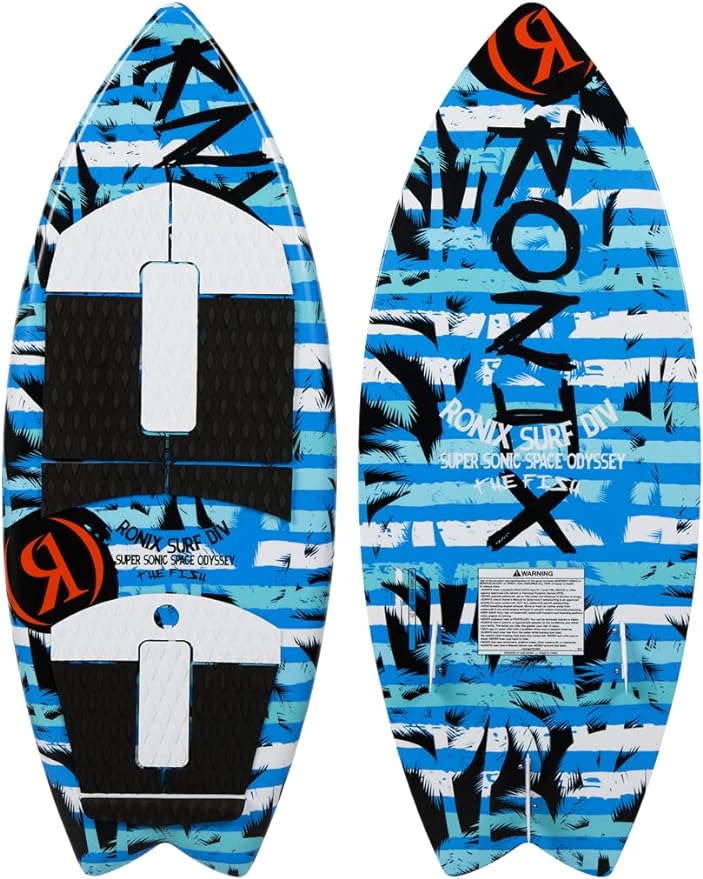 Ronix Super Sonic Space Odyssey - Fish - Blue/White/Black - 3'9 - Wake United