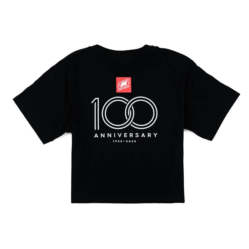 Women's 100th Anniversary Boxy Crop Tee