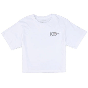 Women's 100th Anniversary Boxy Crop Tee