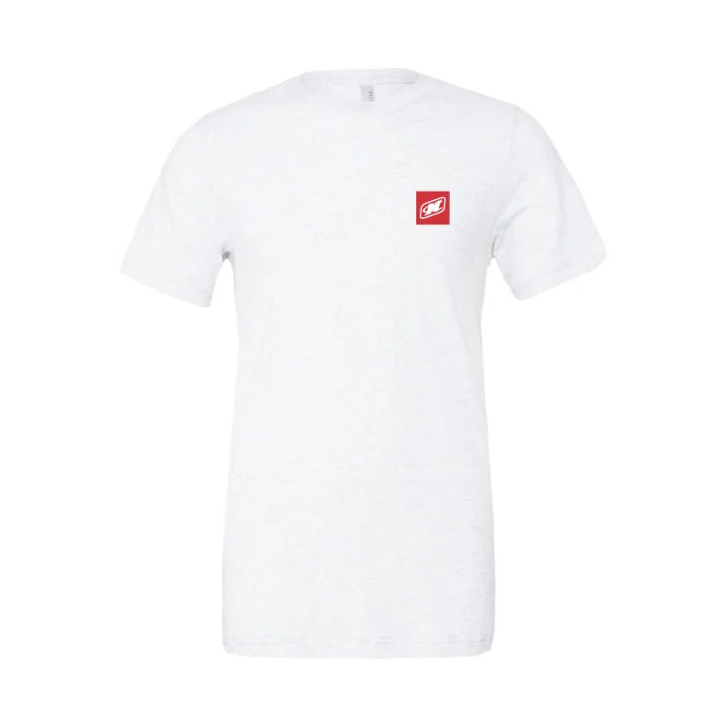 2025 Nautique 100th Anniversary Stacked Logo Tee - White